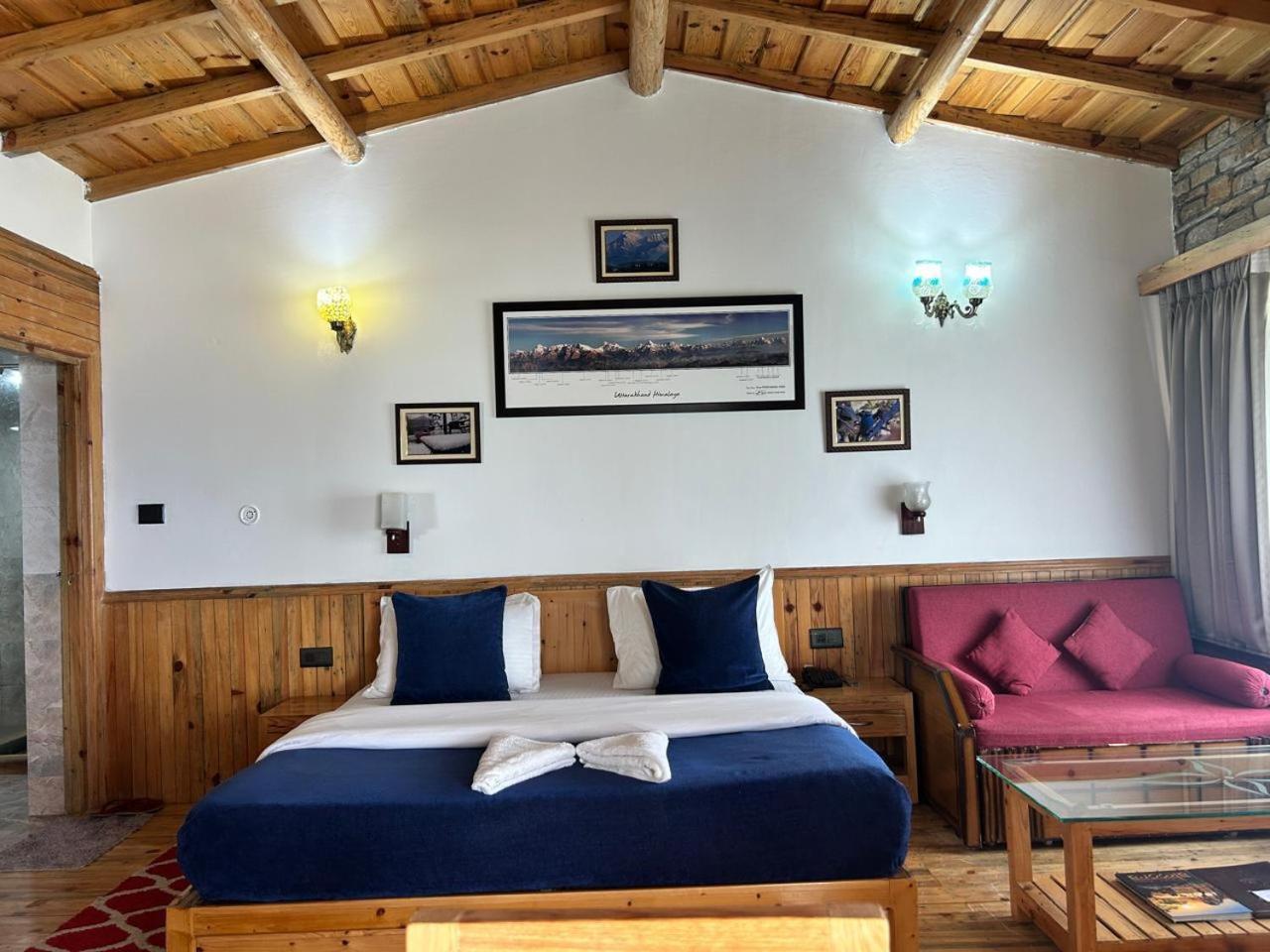אלמורה Kasar Himalaya Holiday Resort, Binsar Rd מראה חיצוני תמונה